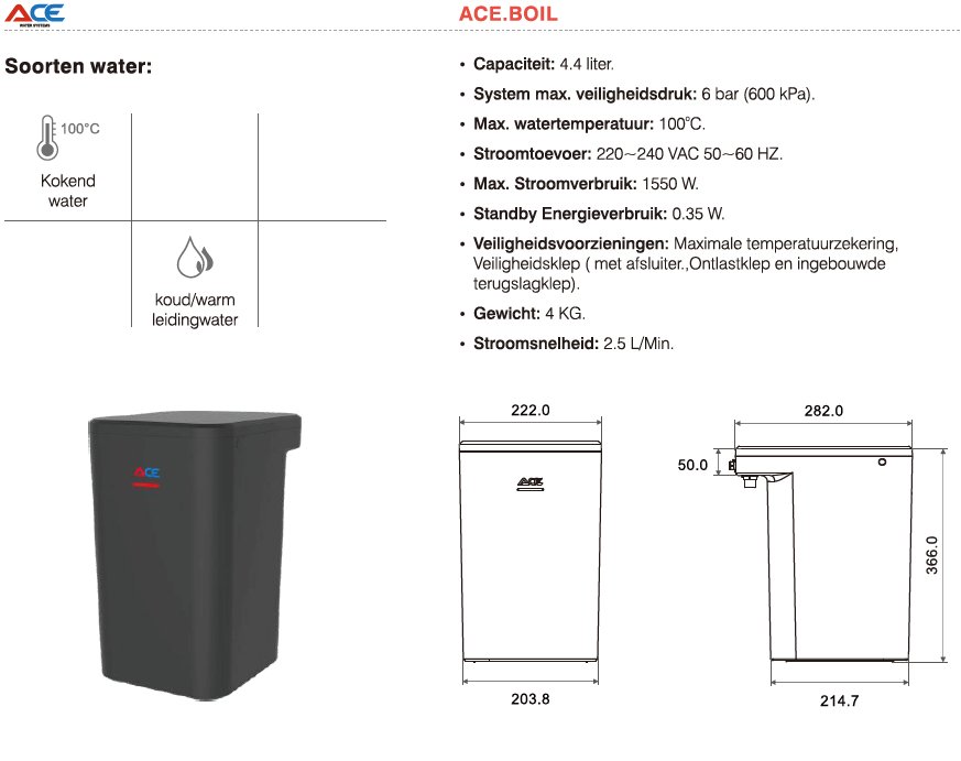 Classic U 2-in-1 kraan