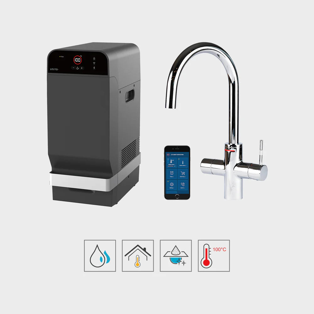 Robinet 3-en-1 escamotable Cosmos C