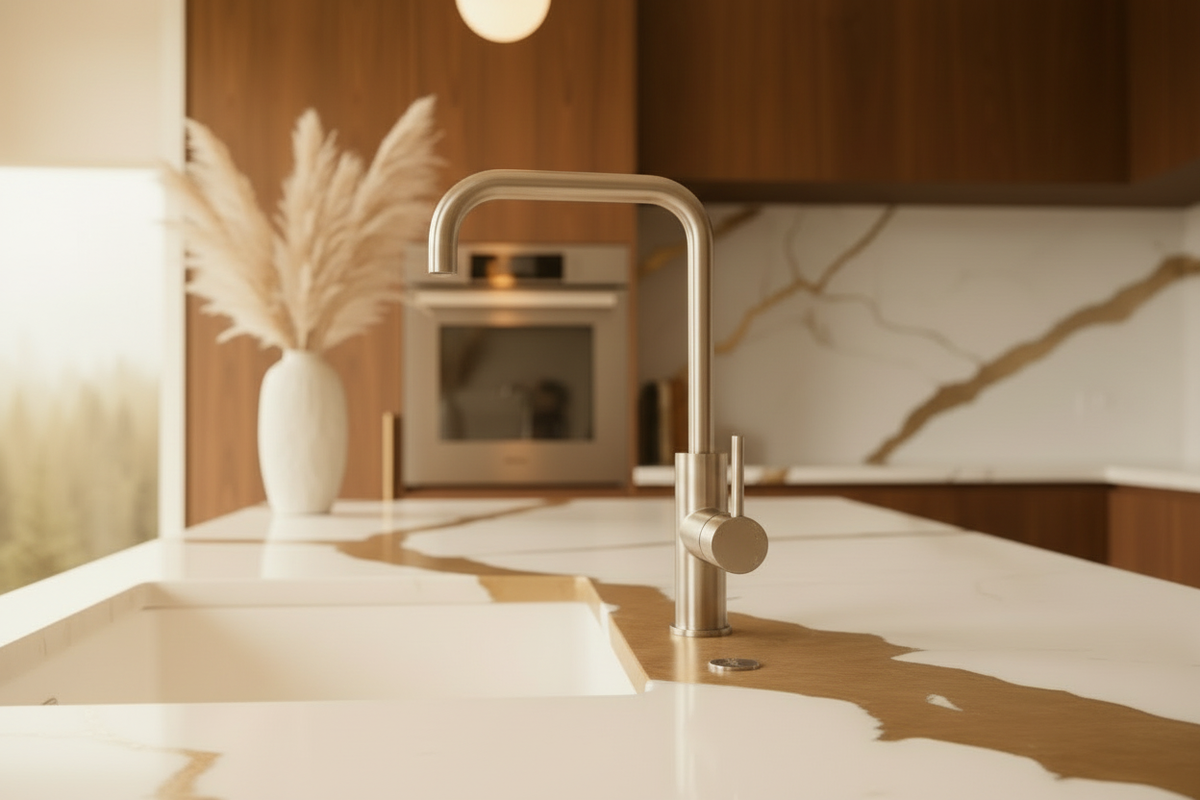 Close-up Classic U RVS kraan